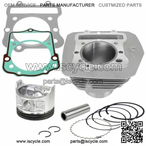 Cast Aluminium Engine Cylinder Piston Kit for Kawasaki Bayou 300 KLF300B 89-2004
