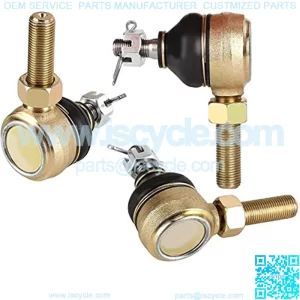 Golf Cart Tie Rod End for Club Car DS G&E 1976-2008 Driver and Passenger Side, 7539, 7540