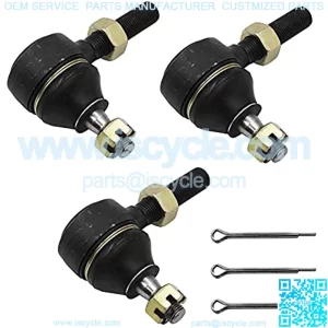 Club car Tie Rod End Kit Fits Club car DS 1976-2008 Gas & Electric Golf Cart, Left-Hand & Right-Hand Thread Ball Joint # 7540,7539