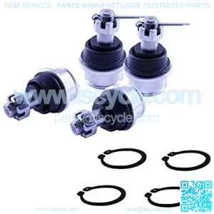 East Lake Axle upper and lower Ball Joint kit compatible with Yamaha Rhino 450/660 / 700 2004 2005 2006 2007 2008 2009-2013 37S-23549-01-00