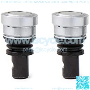 SuperATV Standard Duty Replacement Ball Joint for Polaris RZR XP 1000/4 1000 / High Lifter/Trails and Rocks (See Fitment) - Set of 2 - Replaces OEM 7081867 and 7082275