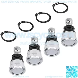 Ball Joints 7061220 for ATV UTV tTSAVS 4-Pack Upper and Lower Front Ball Joints Compatible with Polaris RZR 570 800 900 All Models Ranger Sportsman Scrambler Replace 7061187 7081505 7081580 7081666
