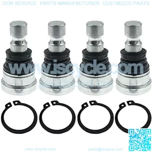 4Pcs Front Ball Joint Joints Set Chromoly Racing ATV/UTV for ALL RZR 570, RZR 800, RZR 800S, Sportsman 550/850, Scrambler 850, Scrambler 1000, Sportsman 1000