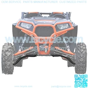 SuperATV High Clearance A-Arms for a 2014+ Polaris RZR XP 1000 / XP 4 1000 | Black | Adjustable Lower Arms | 1.5" Ground Clearance | Includes Heavy Duty Preinstalled Ball Joints!