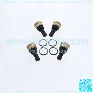 Cycle ATV Upper & Lower Ball Joints x4 fits Polaris Ranger Sportsman RZR Scrambler Hawkeye Brutus General Diesel