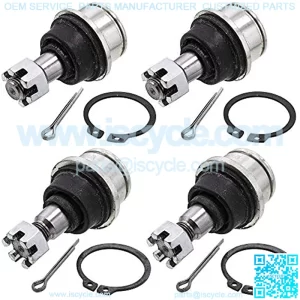 Ball Joint Kit for Honda 51375-HP5-601 51355-HP5-601 Rancher 350 TRX350TM 420 TRX420FE TRX420FPE 400 Upper Lower