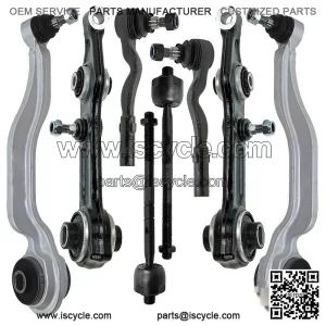 MERCEDES E-CLASS W211 Control Arm + Tie Rod Ends Complete Set