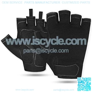 Cycling Gloves for Men & Women's Mountain Bike Gloves Half Finger Gel Pad Shock-Absorbing Anti-Slip Bicycle Gloves BreathRoad Mountain Riding Gloves for Boys & Girls Short Sports Gloves