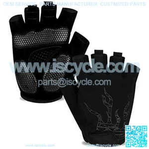 Mens Cycling Gloves,Half Finger Glove MTB DH Road Bicycle Gloves Gel Pad Shock-Absorbing Anti-Slip BreathMotorcycle Mountain Bike Gloves Unisex Women