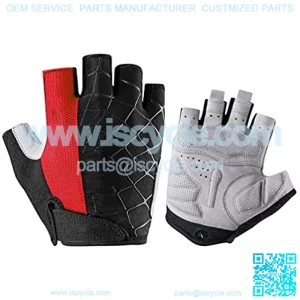 Cycling Bike Gloves for Men Women - Half Finger Bicycle Gloves Padded Shock Absorbing Anti-Slip BreathMTB Road Gloves