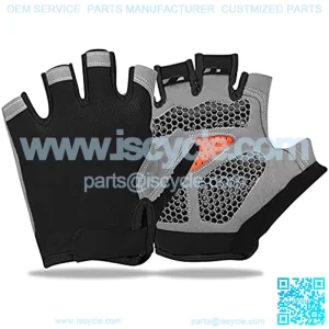 Cycling Gloves,Half Finger Glove,[Non-Slip] Lightweight BreathBicycle Gloves Men Mountain Bike Gloves Shock Absorbing Padded Short Sports Gloves Accessories for Men/Women