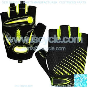 Cycling Gloves,Half Finger Mountain Bike Gloves 5MM SBR+Liquid Gel Padded Anti-Slip Shock-Absorbing Touchscreen MTB Gloves Bicycle Gloves for Men Women