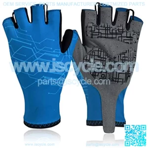 Cycling Gloves, Soft Light Half Finger Cycling Gloves, Shock-Absorb Gel Padded Gloves, Shockproof Cycling Gloves, BreathSummer Cool Dry Bicycle Gloves Men Women