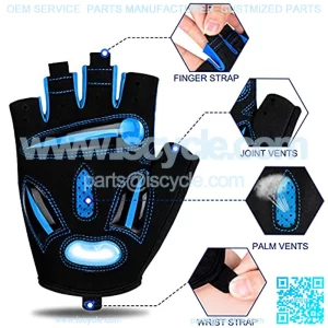 Cycling Gloves Half Finger Bike Gloves for Men Women MTB Road Mountain Gloves Gel Padded BreathAnti-Slip Shock-Absorbing Short Bicycle Gloves for Cycling Sports Fitness (some sizes/colors)