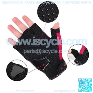 Bike Cycling Gloves Mountain Bike Gloves,Bicycle Gloves Half Finger Gel Pad Shock-Absorbing,Anti- Slip Road Riding Gloves BreathSports Gloves for Men and Women