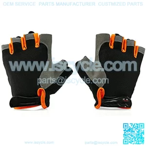 Mens Cycling Gloves, Fingerless Mountain Bike Gloves for Men, BreathMTB bicycle gloves, Gel Padded Road gloves, Anti-slip Road Motorcycle Gloves for Men/Women, Half Finger Guantes