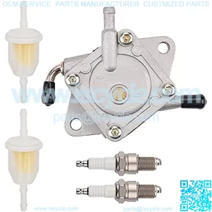 1014523 Fuel Pump Replacement for Club Car Gas Golf Cart DS & Precedent from 1984 to present 290FE & 350FE Kawasaki Engines