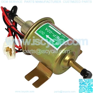 Universal 12V Heavy Duty Electric Fuel Pump Metal Solid Petrol 12 Volts