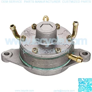 Fuel Pump Replacement for Flush Mount DF52-73 Round Dual Outlet Fuel Pump/Pulse Pump/Vacuume Pump for Snowmobiles and Personal Watercraft