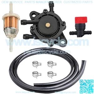 LG808656 Fuel Pump AM116304 Fuel Filter Line fits for Garden Lawn Mower Tractors