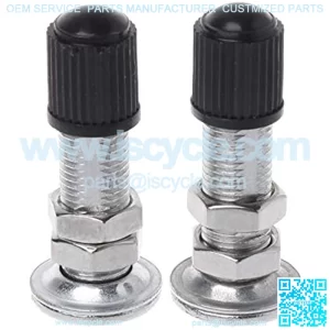 Solenoid Valve 2Pcs/Set 31mm Bicycle Valve Ultralight Zinc Alloy MTB Mountain Road Bike Faucet Adapter