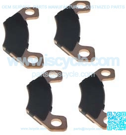OEM Club Car Brake Pads (Set/4) (2004-06 Carryall 294/XRT 1500)