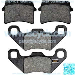 Disc Brake Pads for 50cc 70CC 90 cc 110 cc 125cc Taotao SunL JCL Coolster Kandi Supermach Tank Kandi Kinroad BV Powersports DongFang ATVs Go karts Quad 4 Wheeler 2 Pair