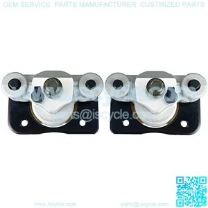 Front Left Right Brake Calipers W/Pads for Arctic Cat ATV 250 300 350 400 400 FIS 425 450 500 500 FIS 550 650 700 1000 Thunder Cat Side by Side Wildcat Trail 700 Wildcat 1000 X 1000