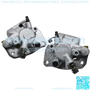 ATV Front Left & Right Brake Caliper with pad Compatible with Suzuki King Quad 400 LTA400F 2008-2015