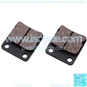 Rear Disc Brake Shoes Pads, PRO BAT, ATV Go Kart Disc Brake Pad shoes fit ATV Quad Dirt Pit Bike Go Kart Buggy 50cc 70cc 110cc, Black