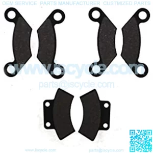 Cycle ATV - Brake Pads - Front and Rear - fits Polaris Big Boss Scrambler Magnum Xplorer Sportsman Trail Blazer Xpress