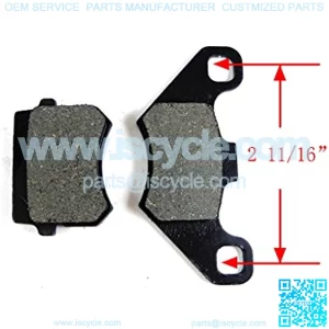 Rear Front Disc Brake Pads Shoes for 50cc 70cc 90cc 110cc 125cc ATV Go kart Quad 4 Wheeler Dune Buggy Sandrail Taotao SunL JCL NST Coolster