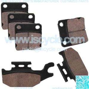 Brake Pads for Yamaha Kodiak 450 YFM450 4X4 2003-2006 Front Rear Brakes
