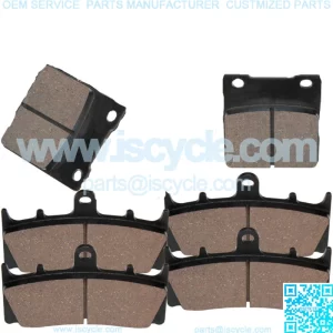 Brake Pads for Suzuki GSX1300 GSX 1300 Hayabusa 1999-2007 Front Rear Brakes