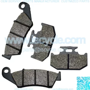 Front & Rear Brake Pads for Kawasaki KDX200 1995-2006 Front Rear Brake Pads