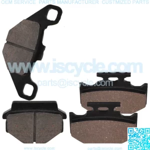 Front & Rear Brake Pads for Kawasaki KDX200 1988 1989 1990 1991 1992