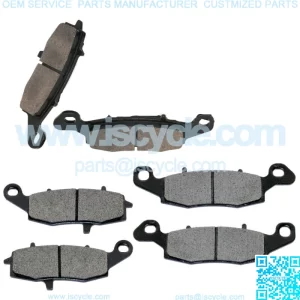 Front & Rear Brake Pads for Kawasaki Vulcan 1600 VN1600 Classic 2003-2008