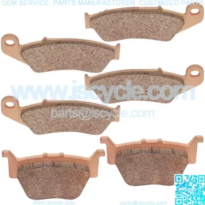 Brake Pads for Honda TRX450R TRX 450 R TRX450ER Front Rear Brakes 2004-2011