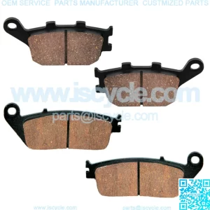 Front Rear Brake Pads for Honda VTX1300S VTX1300C VTX1300R VTX1300T 2003-2009
