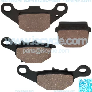 Front and Rear Brake Pads for Suzuki RM85 RM85L 2002 2003 2004