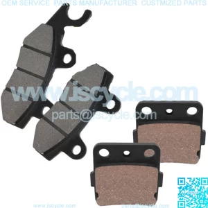 Front and Rear Brake Pads for Kawasaki KLX140 KLX140L 2008-2020
