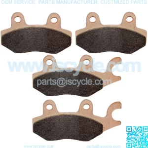Front Rear Brake Pads for Kawasaki EX250 Ninja 250R 2008-2012 Pads