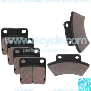 Front & Rear Brake Pads for Polaris Trail Boss 250 4X4 1987