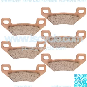 Brake Pads for Arctic Cat 400 4X4 Fis Trv 2-Up Front Rear Brakes 2005-2010