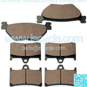 Front & Rear Brake Pads for Yamaha FJR1300 2001 2002 2003 2004 2005
