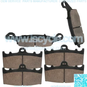 Front & Rear Brake Pads for Kawasaki Vulcan 2000 VN2000 2004-2009
