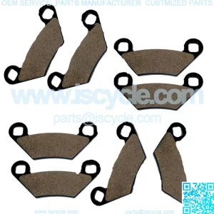 Front and Rear Brake Pads for Polaris Scrambler XP 1000 EPS 2014-2019