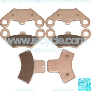 Brake Pads for Polaris Scrambler 400 2X4 4X4 Front Rear Brakes 1998-2002