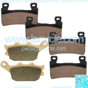 Front And Rear Brake Pads for Honda CBR900RR CBR929RR CBR954RR 1999-2003