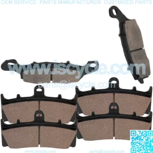 Front & Rear Brake Pads for Kawasaki Vulcan 1500 VN1500 Mean Streak 2002 2003